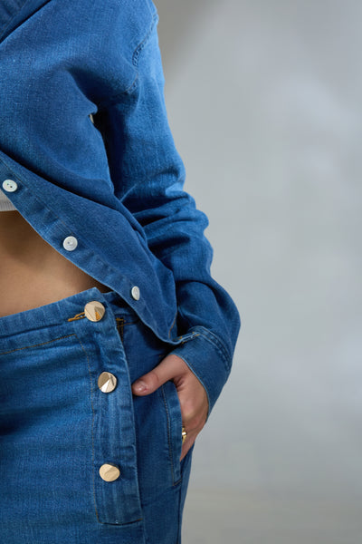 Formal Denim shirt