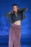 Full Length Slit Skirt