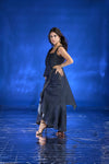 Indigo Fusion Drape Saree